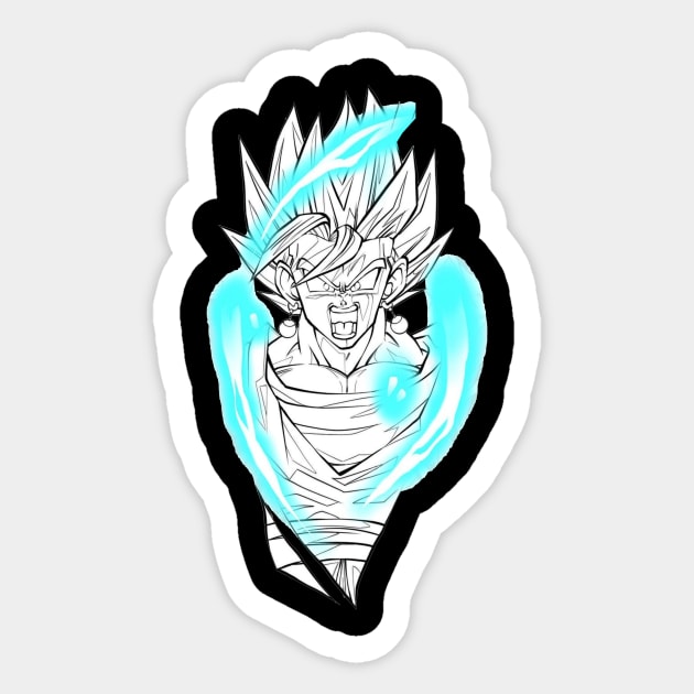 vegito Sticker by Ninja banana